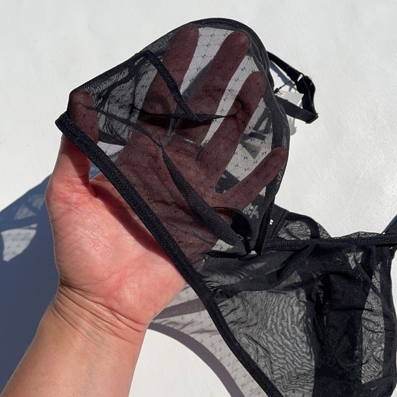 Kit undergarments - mesh tank bra & thong size 4 - Picture 5 of 11